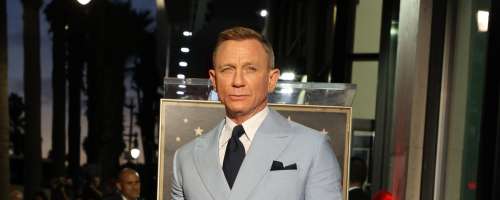 Daniel Craig dobil zvezdo na pločniku slavnih