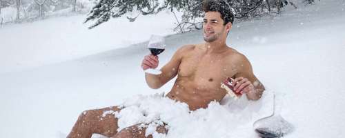 Franko Bajc razkril, kako zdrži gol v snegu