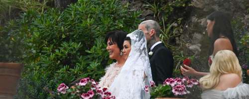 Gotska italijanska poroka Kourtney Kardashian