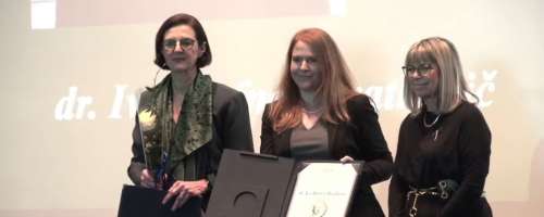 Slovenska znanstvenica prejela nagrado za posebne dosežke