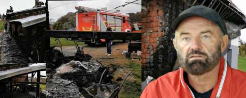 Janu Knezu iz Kmetije požgali dom, zdaj bo končno spal na toplem