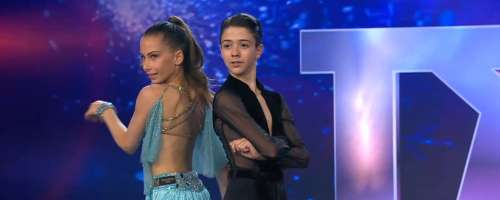 Denis in Julija državna prvaka, deklico treniral zvezdniški plesalec