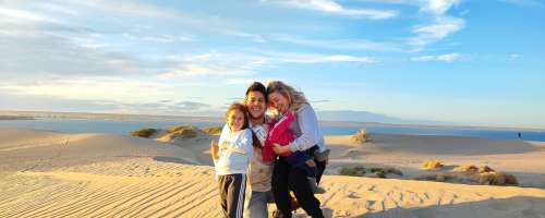 Solze sreče: Isaac Palma z družino presrečen v Argentini