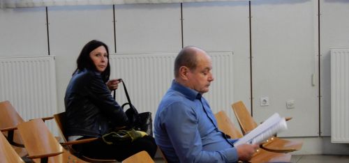 Tomaž Ročnik in nekdanja direktorica Klasja Dragica Veršič