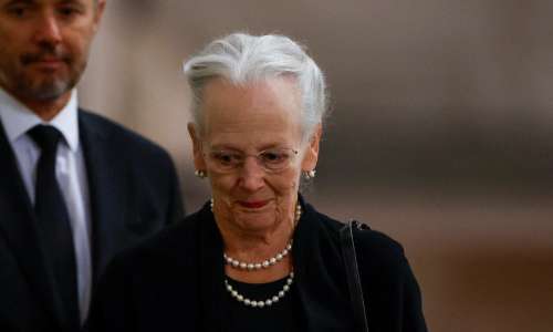 Danska kraljica Margareta dan po pogrebu zbolela