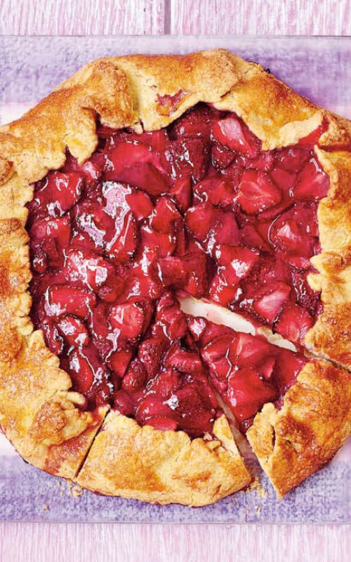 Rustikalna jagodna pita