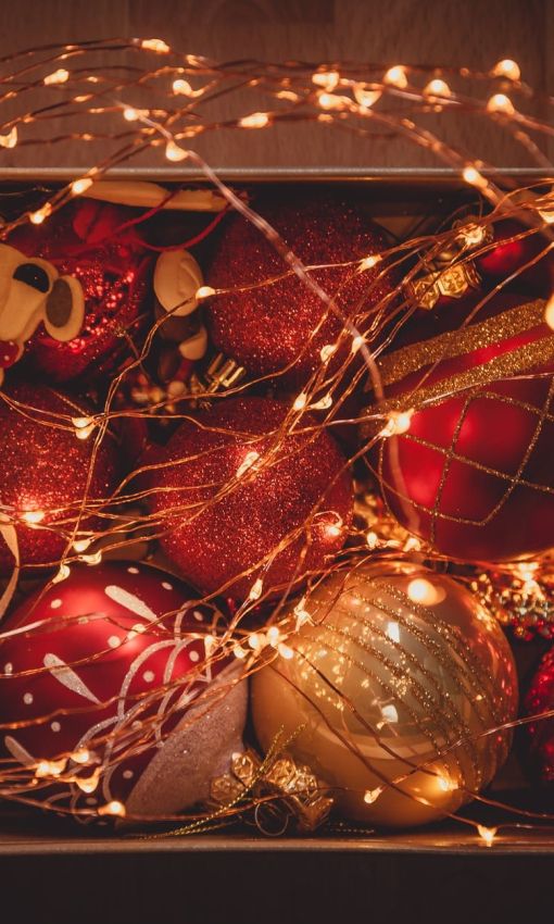 lučke, prazniki, božič, krasitev