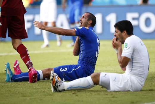 luis suarez, giorgo chiellini