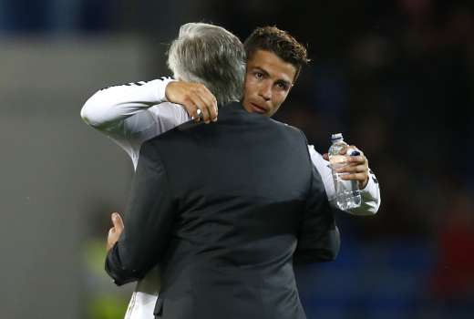 ancelotti ronaldo