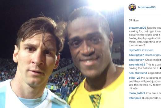 messi brown