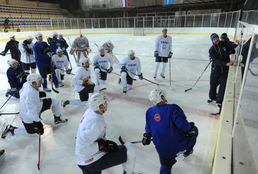 hokej reprezentanca trening 1