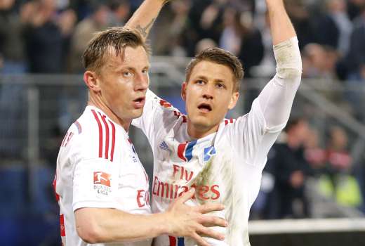 Ivica Olić Ivo Iličević Hamburger SV