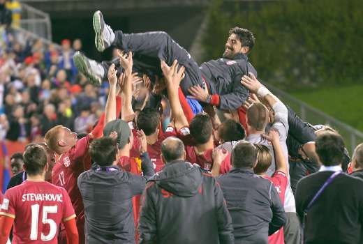 Veljko Paunović Srbija U20