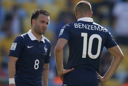 Karim Benzema Mathieu Valbuena