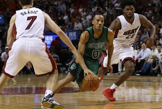 Goran Dragić Avery Bradley Miami Heat Boston Celtics