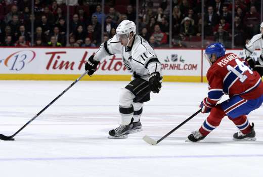 Anže Kopitar Los Angeles Kings Montreal Canadiens