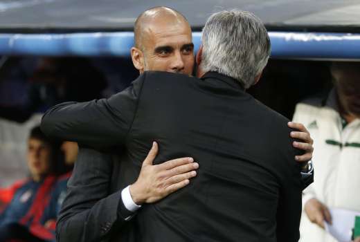 Carlo Ancelotti Pep Guardiola