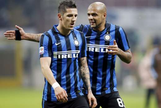 Stevan Jovetić Felipe Melo Inter