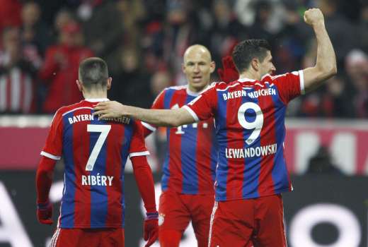 ribery robben lewandowski