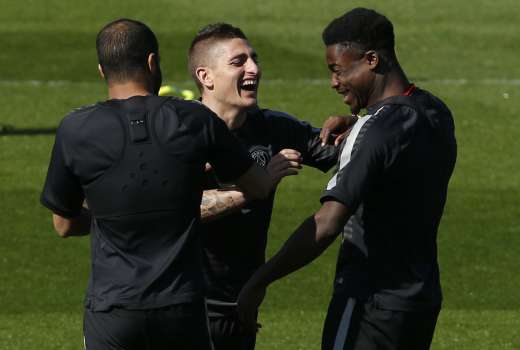 moura verratti aurier re