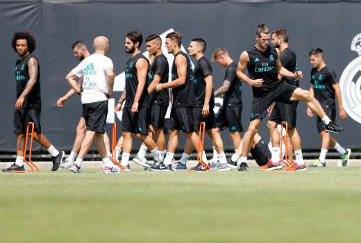 real madrid trening