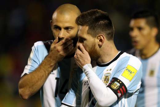 messi mascherano re