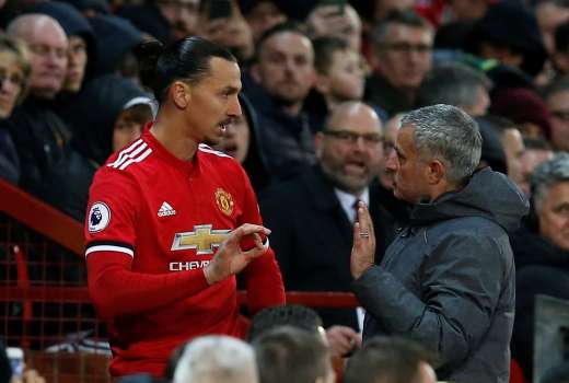 zlatan ibrahimovic jose mourinho