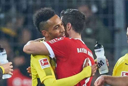 aubameyang lewandowski