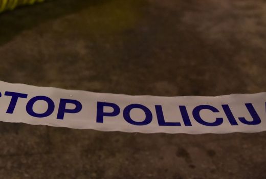 slovenska policija, policijski trak, stop policija, mercator