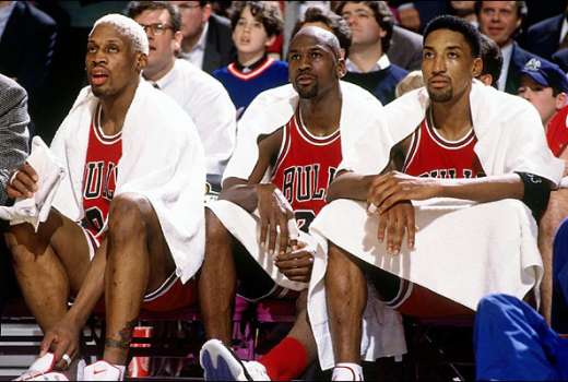 bulls rodman jordan pippen