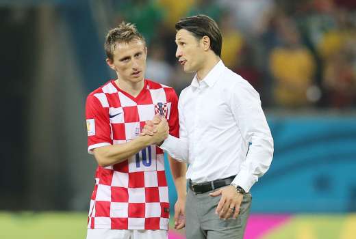 Luka Modrić in Niko Kovač