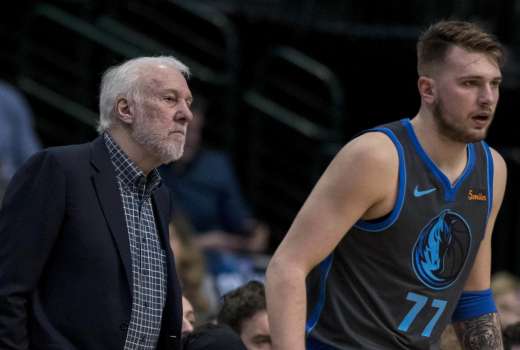 Gregg Popovich in Luka Dončić