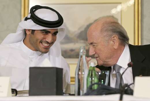 al-thani blatter