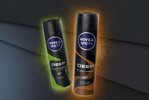 Nova antiperspiranta NIVEA MEN DEEP Amazonia in Espresso