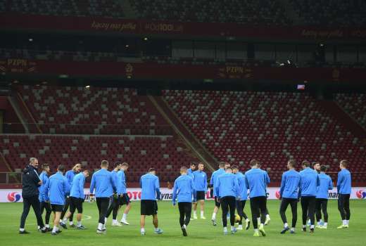 slovenija trening poljska mm