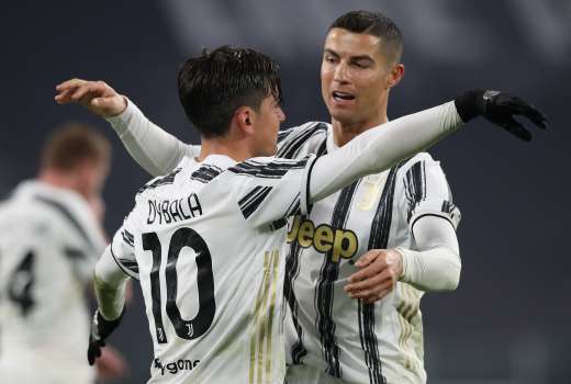 ronaldo dybala juventus