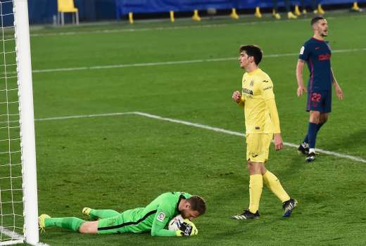 jan oblak atletico villarreal