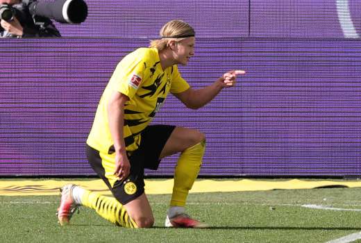 erling haaland borussia pm