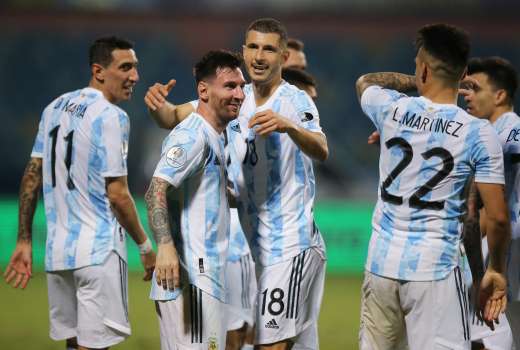 argentina messi re