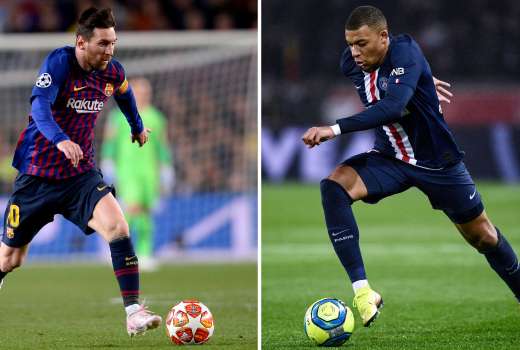 mbappe messi