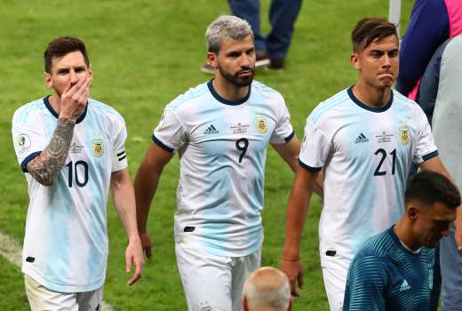 Lionel Messi, Paulo Dybala Sergio Aguero re