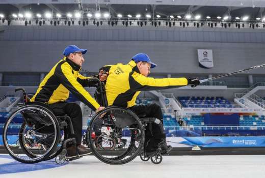 curling invalidi