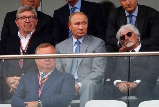 Putin Ecclestone