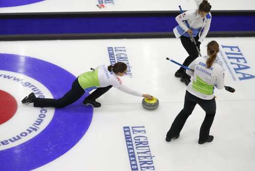 slovenija curling