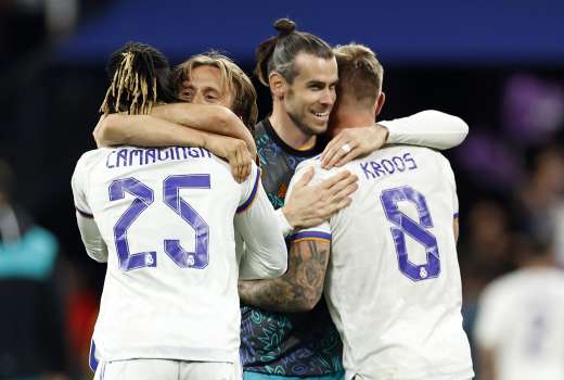 Bale Modrić Kroos Camavinga