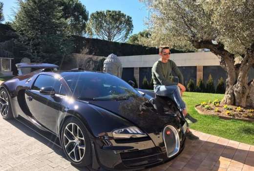 ronaldo bugatti