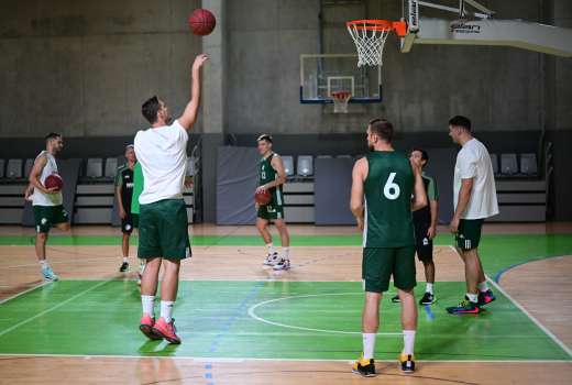 cedevita olimpija trening