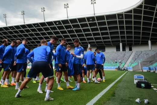 slovenija reprezentanca trening