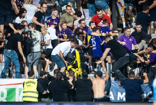 maribor - fenerbahce navijaci incident