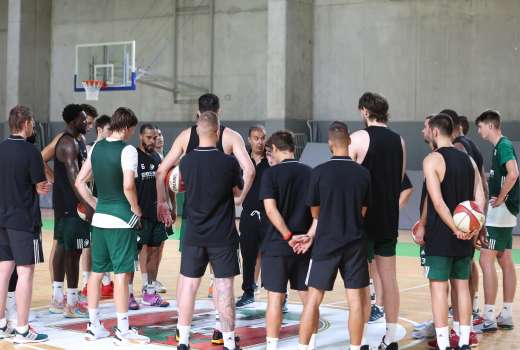 cedevita olimpija prvi trening